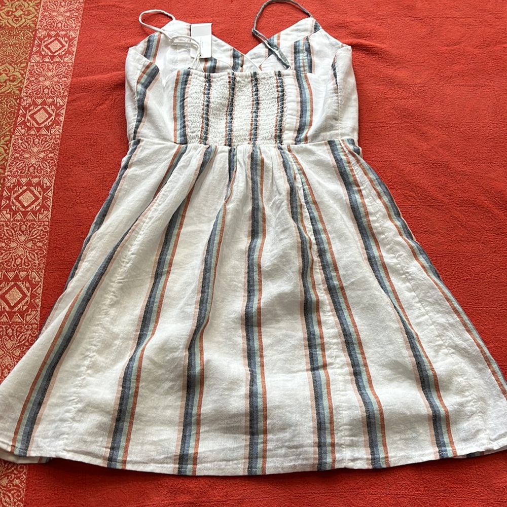 American Eagle NWT linen cotton blend dress Sz XS bundle to save - Picture 9 of 9